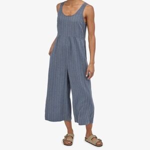 Linen blend jumpsuit